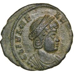 Follis - Helena PAX PVBLICA, with cross, Treveri