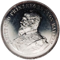 Medal - Prince Regent Luitpold Bavaria - Army museum