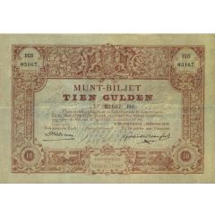 10 Gulden Coin Note