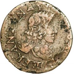 Double Tournois - Louis XIII Stenay mint, 12th type