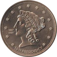 Medal - Presidency James Buchanan