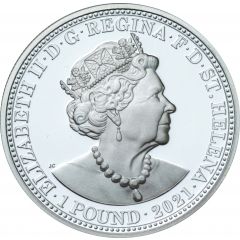 1 Pound - Elizabeth II Three Graces