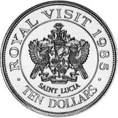 10 Dollars - Elizabeth II Royal Visit