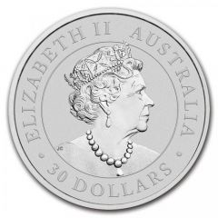 30 Dollars - Elizabeth II 6th Portrait - Koala - Silver Bullion Coin