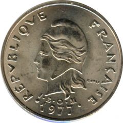 20 Francs with IEOM, Magnetic