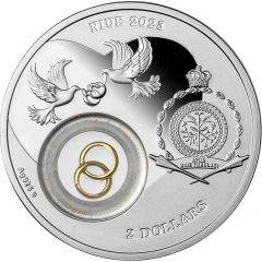 2 Dollars - Charles III Wedding