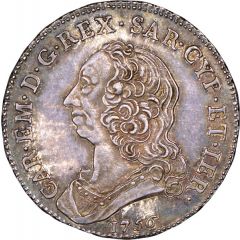 1/2 Scudo - Charles Emmanuel III