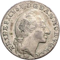 ⅙ Thaler - Frederick V of Denmark