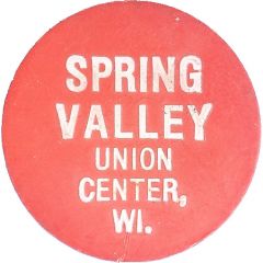 1 Glass Beer - Spring Valley Union Center, Wisconsin