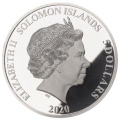 5 Dollars - Elizabeth II Mother Teresa