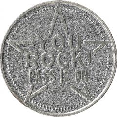 Token - My Two Cents You Rock! Pass It On