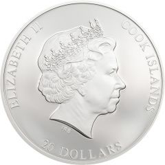 20 Dollars - Elizabeth II Christ Crucified