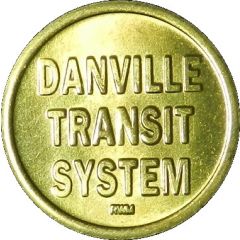 Token - Danville Transit System Virginia