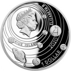 1 Dollar - Elizabeth II Mars