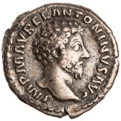 Denarius - Marcus Aurelius CONCORD AVG TR P XVI COS III, Concordia and Spes