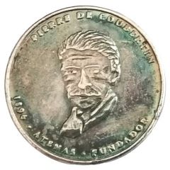 Medal - Pierre de Coubertin