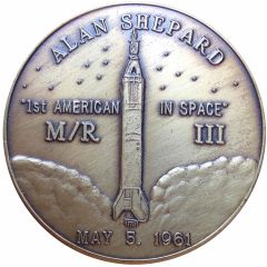 Medal - Project Mercury Alan Shepard
