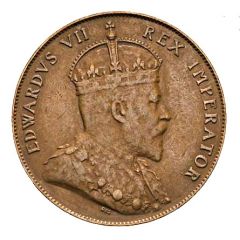 1/2 Piastre - Edward VII