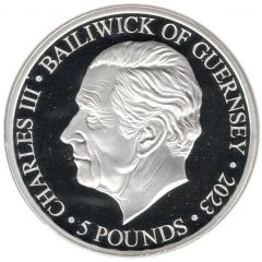 5 Pounds - Charles III Life and Legacy of Queen Elizabeth II, Silver Proof