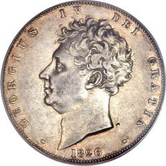 1 Crown - George IV 2nd portrait
