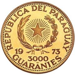 3000 Guaraníes José Félix Estigarribia