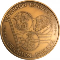 Token - Creighton, Nebraska Centennial