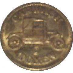 Token - No Cash Value Antique Car
