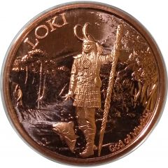 1 oz Copper Norse Gods Series - Loki