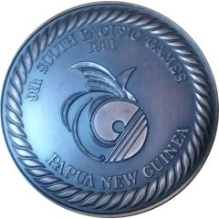 9th South Pacific Games Medallion
