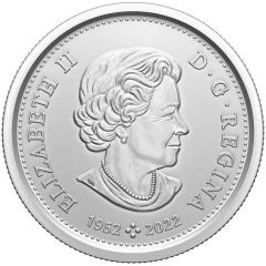 50 Cents In the name of Elizabeth II, Coat of arms, Silver
