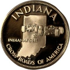 Medal - States of the Union Indiana