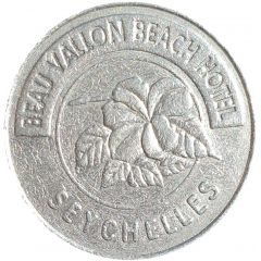 1 Rupee de casino Beau Vallon Beach Hôtel - Seychelles