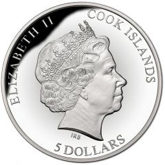 5 Dollars - Elizabeth II Pink and Grey Galah