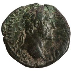As - Antoninus Pius TR POT XIX COS IIII S C, Annona