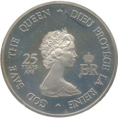 Medallion - Elizabeth II Four Governors General, Silver