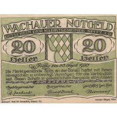 20 Heller Wachau - Spitz an der Donau