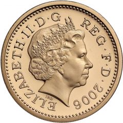 1 Pound - Elizabeth II Egyptian Arch Bridge, Gold Proof