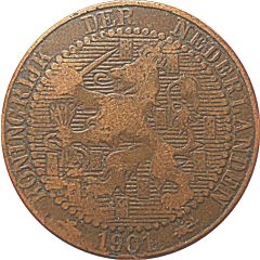 1 Cent - Wilhelmina 'KONINGRIJK'