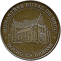 Monnaie de Paris Tourist Token - Bourg en Bresse Monastère royal de Brou