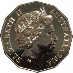 50 Cents - Elizabeth II 4th Portrait - Australians at War - Boer War