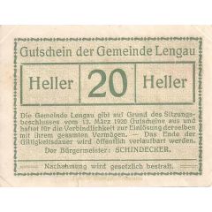 20 Heller Lengau