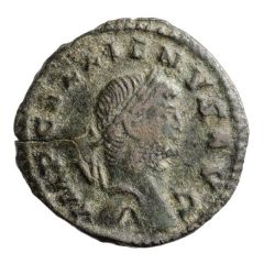 Denarius - Gallienus FORTVNA REDVX, Fortuna