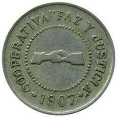 1 Peseta - Paz y Justicia