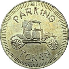 Parking Token Antique Car