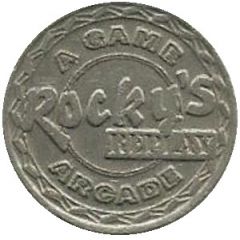 Game Token - Rocky`s Replay Winter Park, Florida