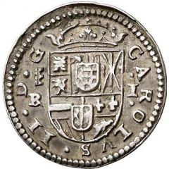 1 Real - Carlos II milled