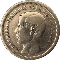 25 Centavos - Rafael Carrera