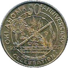 Medallion - Oklahoma 50th Anniversary