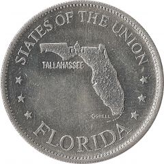 Token - Shell’s States of the Union Coin Game, Version 1 Florida