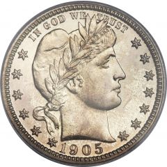 1/4 Dollar `Barber Quarter`